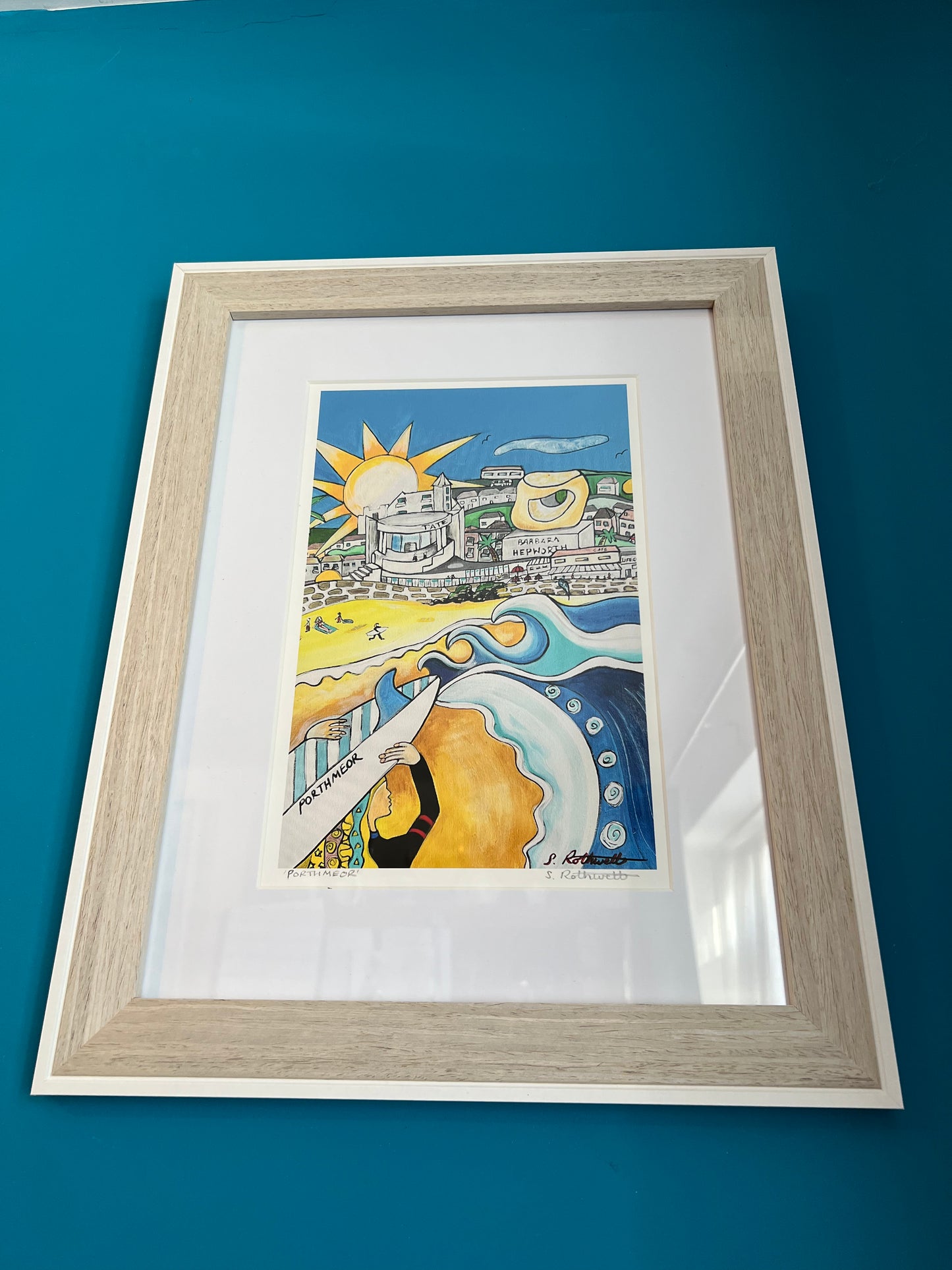Porthmeor Signed print