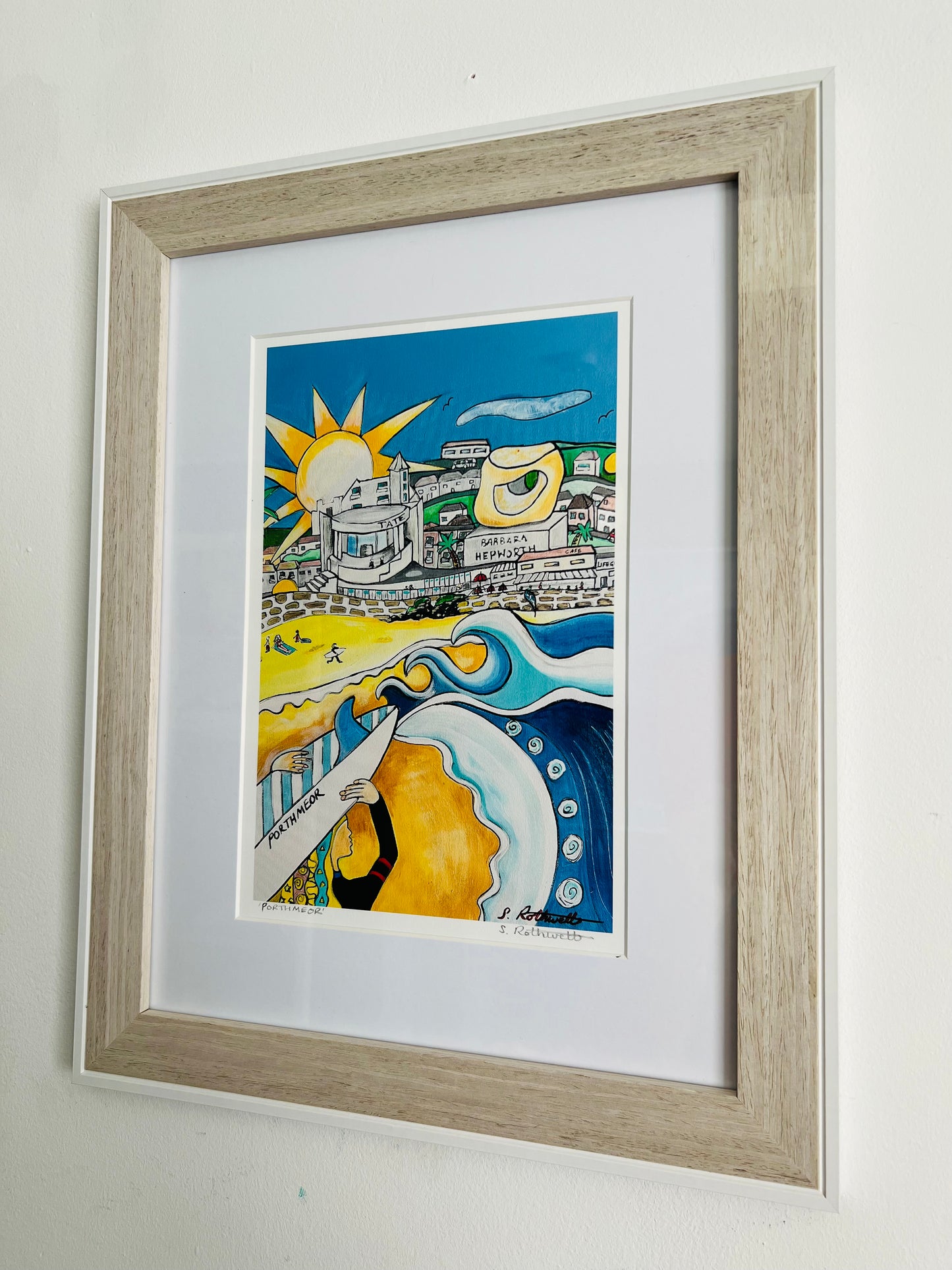 Porthmeor Signed print
