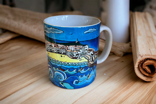 St.Ives Harbour China Mug