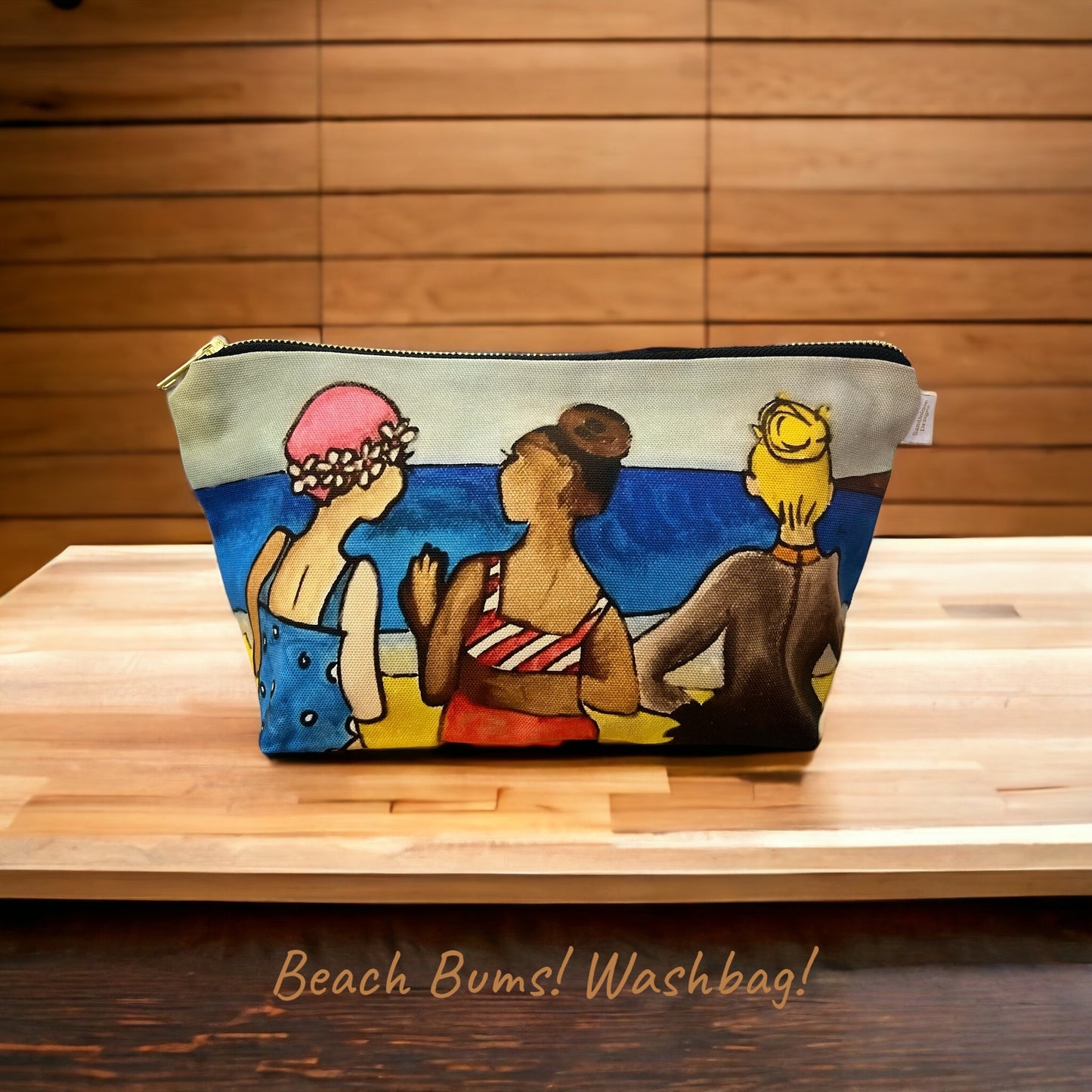 Beach Bums. Sea Swimmers Washbag