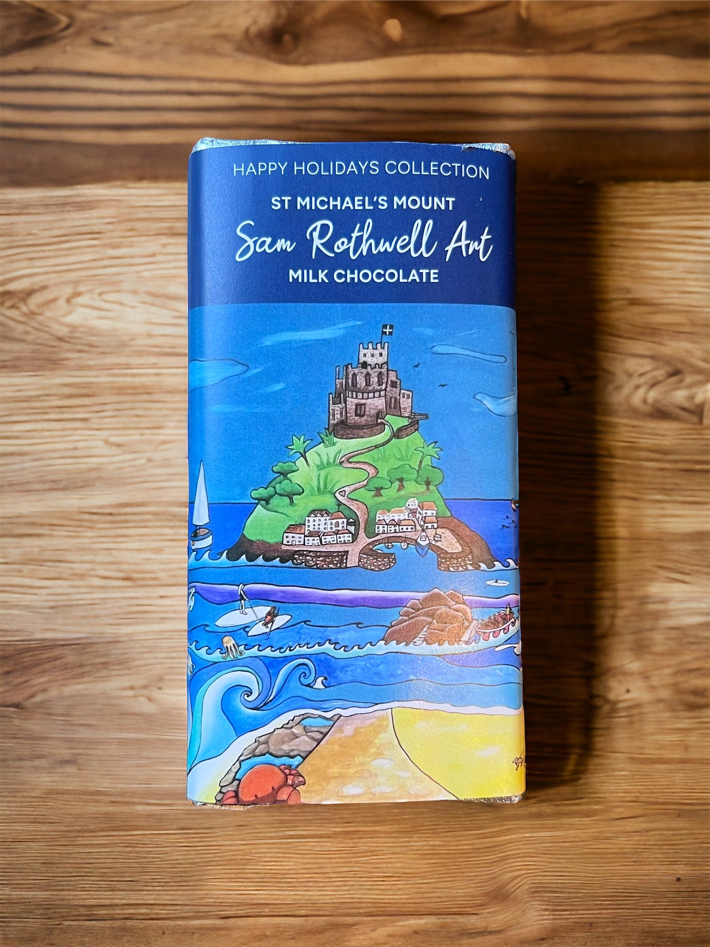 St.Michael’s Mount -Happy Holidays- Milk Chocolate bar