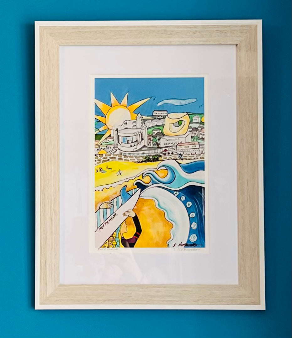 Porthmeor Signed print