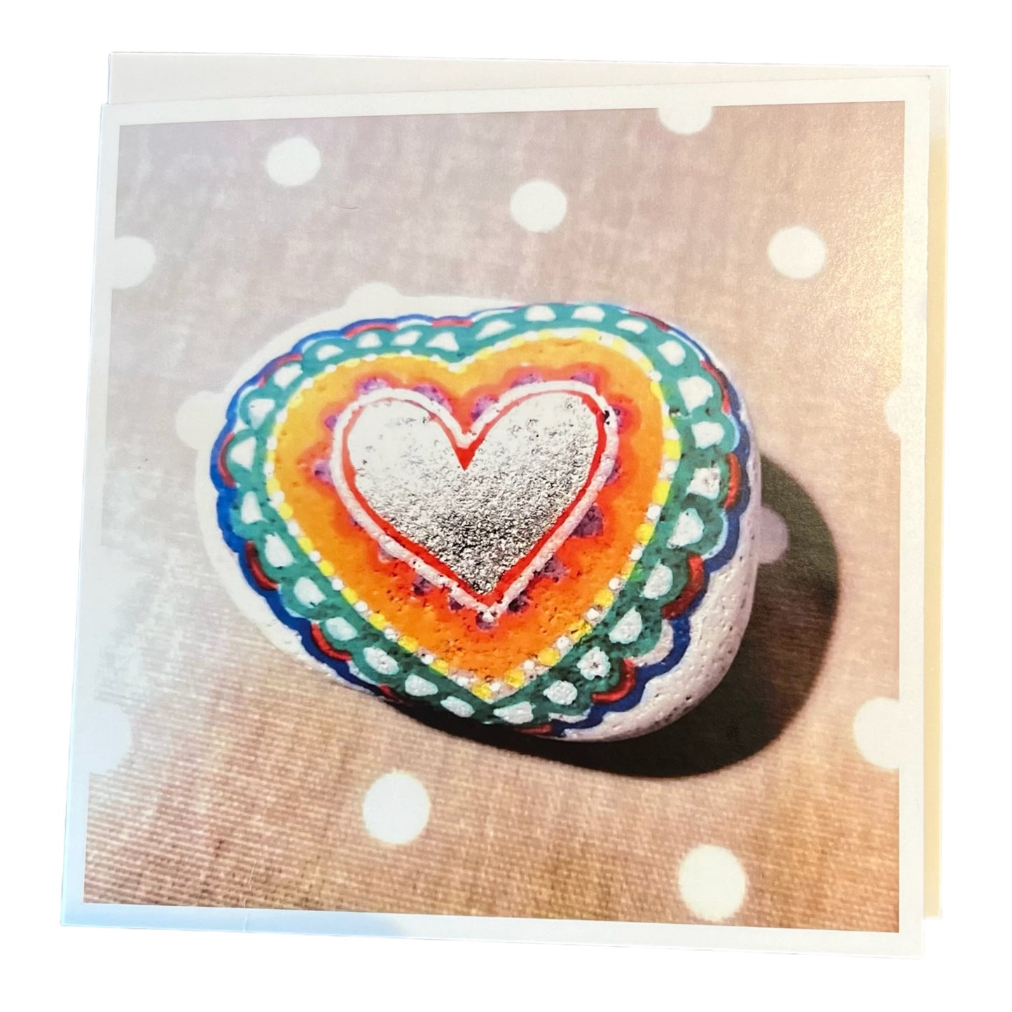 Love Heart! 148x148 Greeting Card