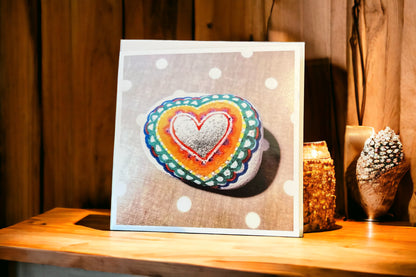 Love Heart! 148x148 Greeting Card