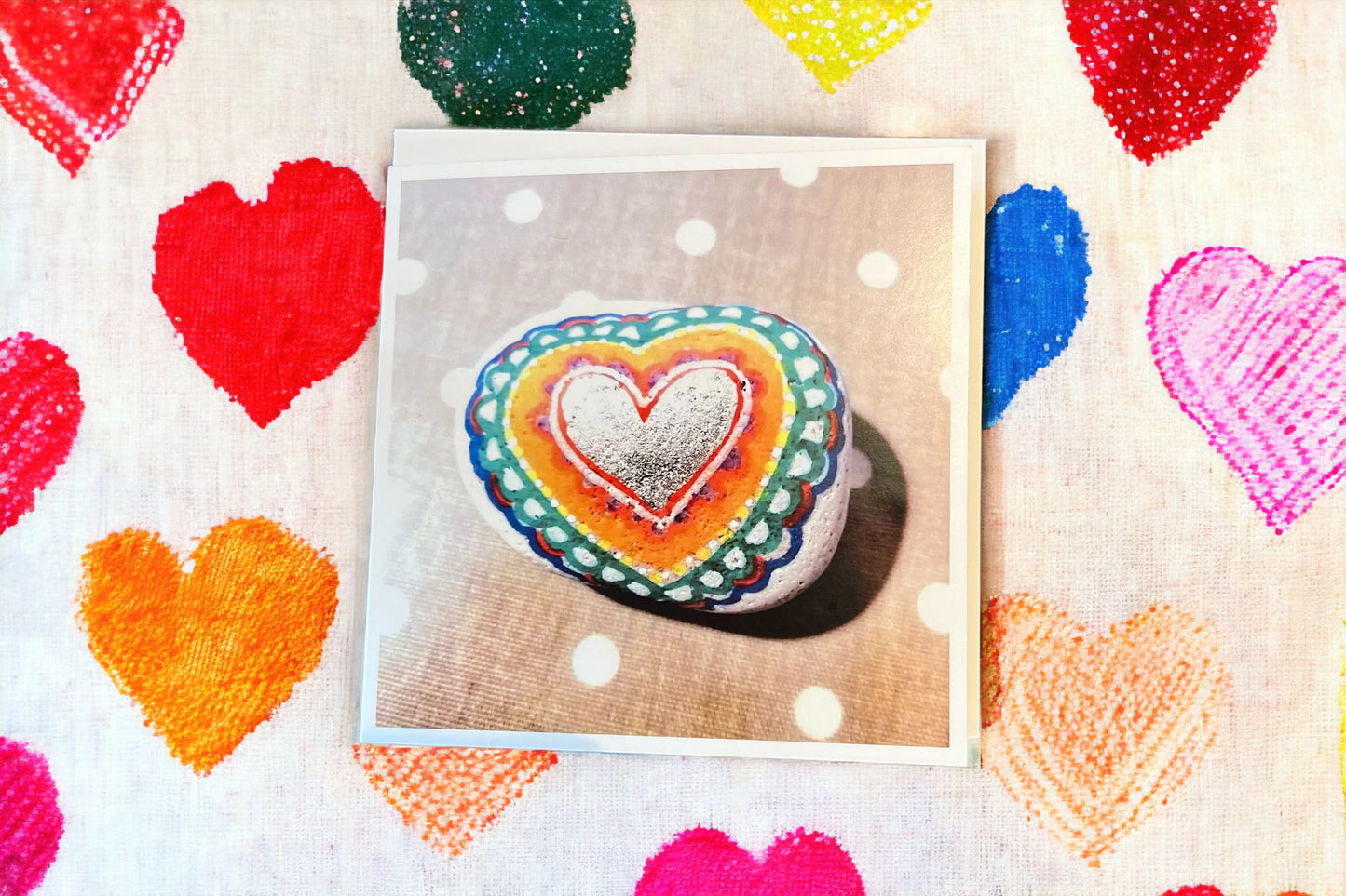 Love Heart! 148x148 Greeting Card