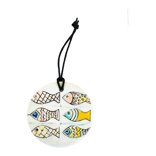 Colourful Fish Ceramic Decoration