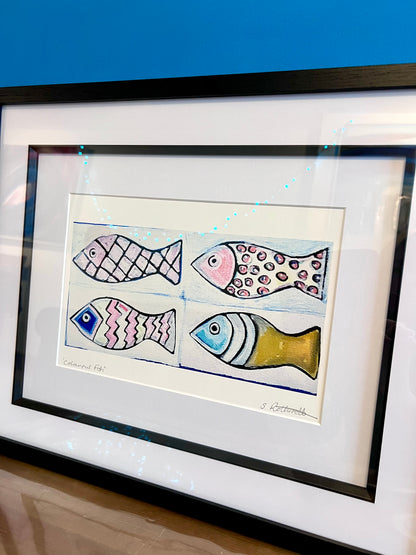 Colourful Fish Print