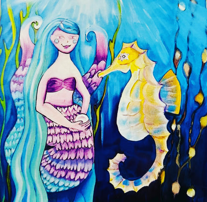 Mermaid and the seahorse puzzle