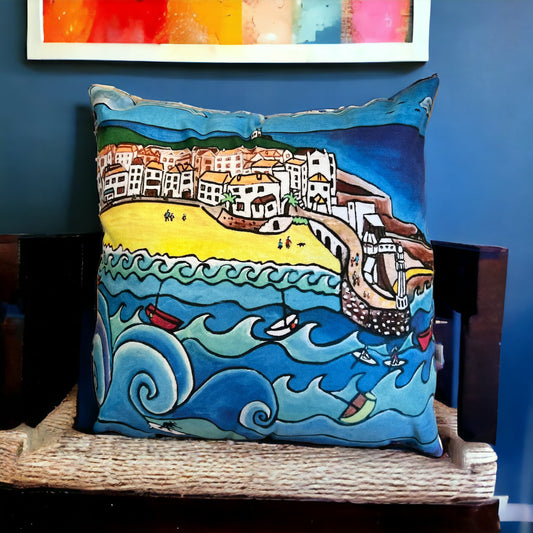 St.Ives Harbour Cushion